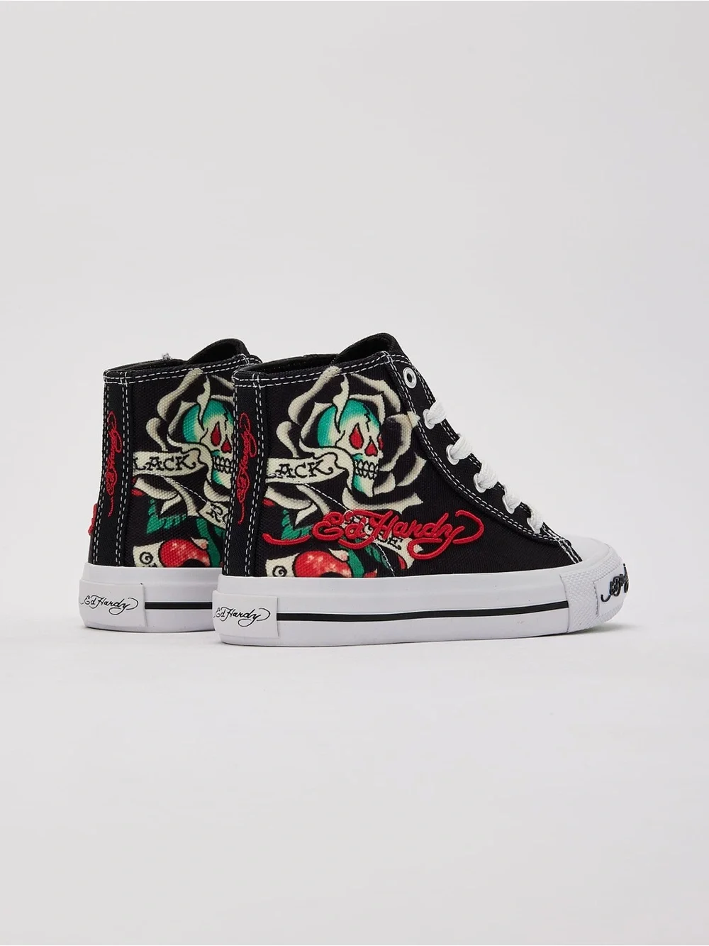 Toddler Ed Hardy Tattoo High-Top Sneakers